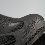 3D Printed Hollow-Out Clogs in Naval Black