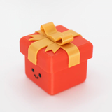 3D Printed Xmas Gift Box Fidget Toy – Cute Desk Decor & Mechanical Switch Tester