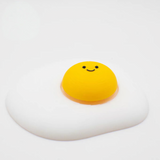 3D Printed Egg Yolk Fidget Toy – Cute Desk Pet & Switch Tester Gift