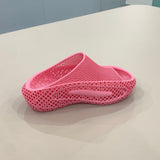 Pink 3D Printed Hollow Slippers