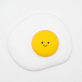 3D Printed Egg Yolk Fidget Toy – Cute Desk Pet & Switch Tester Gift