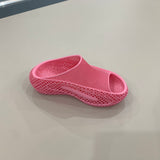 Pink 3D Printed Hollow Slippers